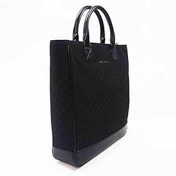 EMPORIO ARMANI ブラックレザートートバッグ ARMANI EXCHANGE トートバッグ 「A|X アルマーニ エクスチェンジ